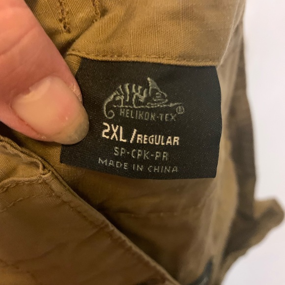 Helicon-Tex CPU Tactical Sort men’s size 2 XL, cargo, patrol line,Outdoor - Picture 8 of 11